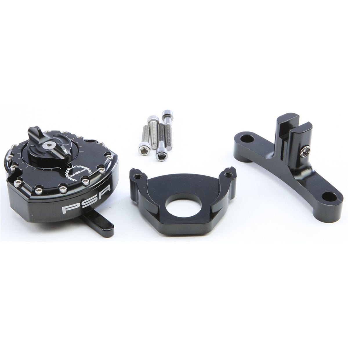 Powerstands Racing - PSR Steering Damper Kit for Kawasaki ZX636 Ninja ZX-6R - Black [MPN: 04-00861-22]_7553