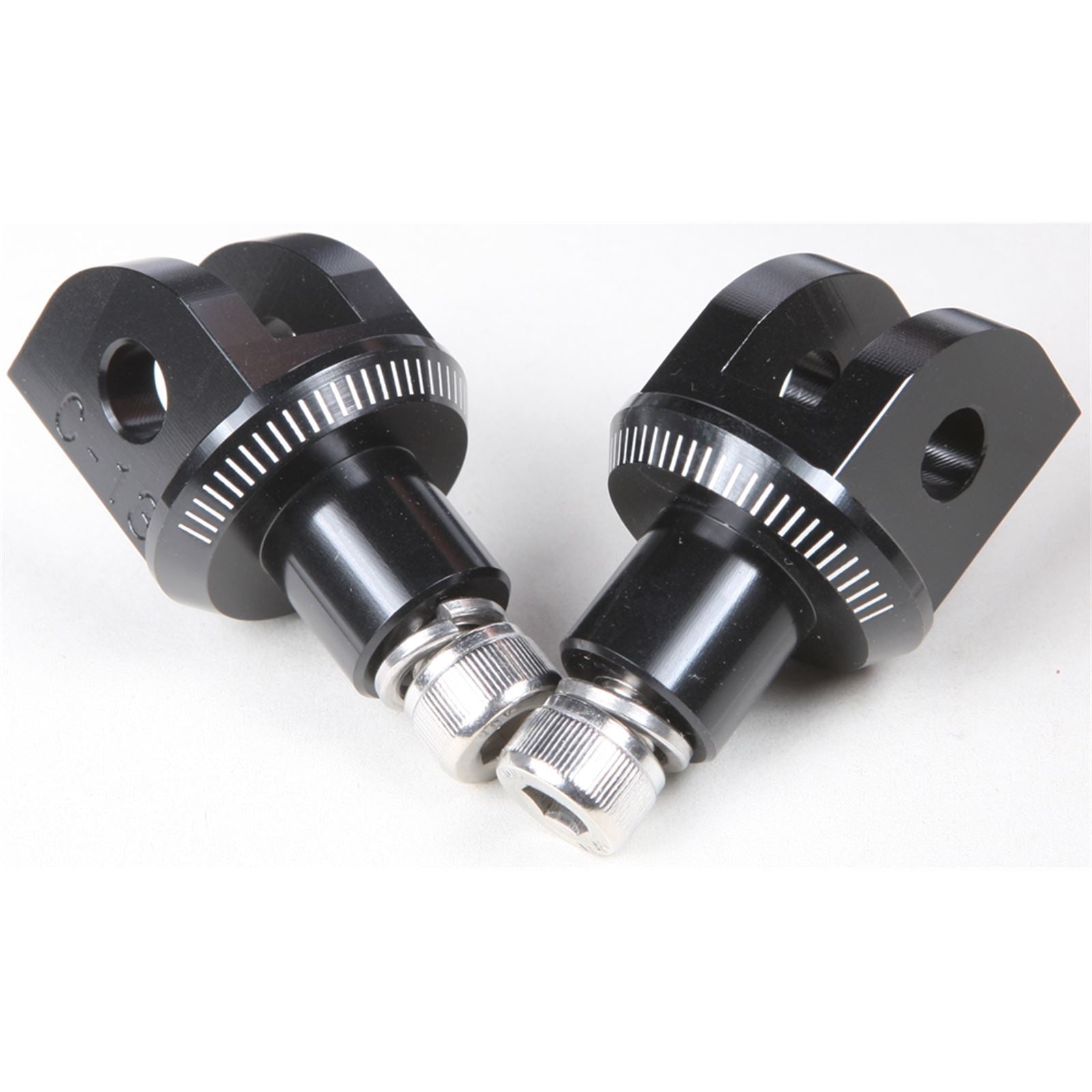 Puig Footpeg Adapter for Suzuki - Black 6791N_7726