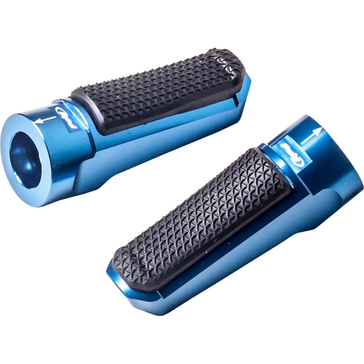 Puig Footpegs Racing Rubber Blue 7318A_7747