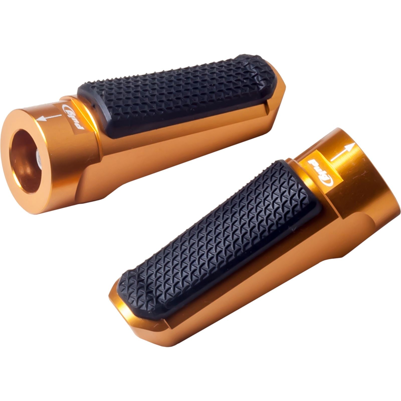 Puig Footpegs Racing Rubber Gold 7318O_7749