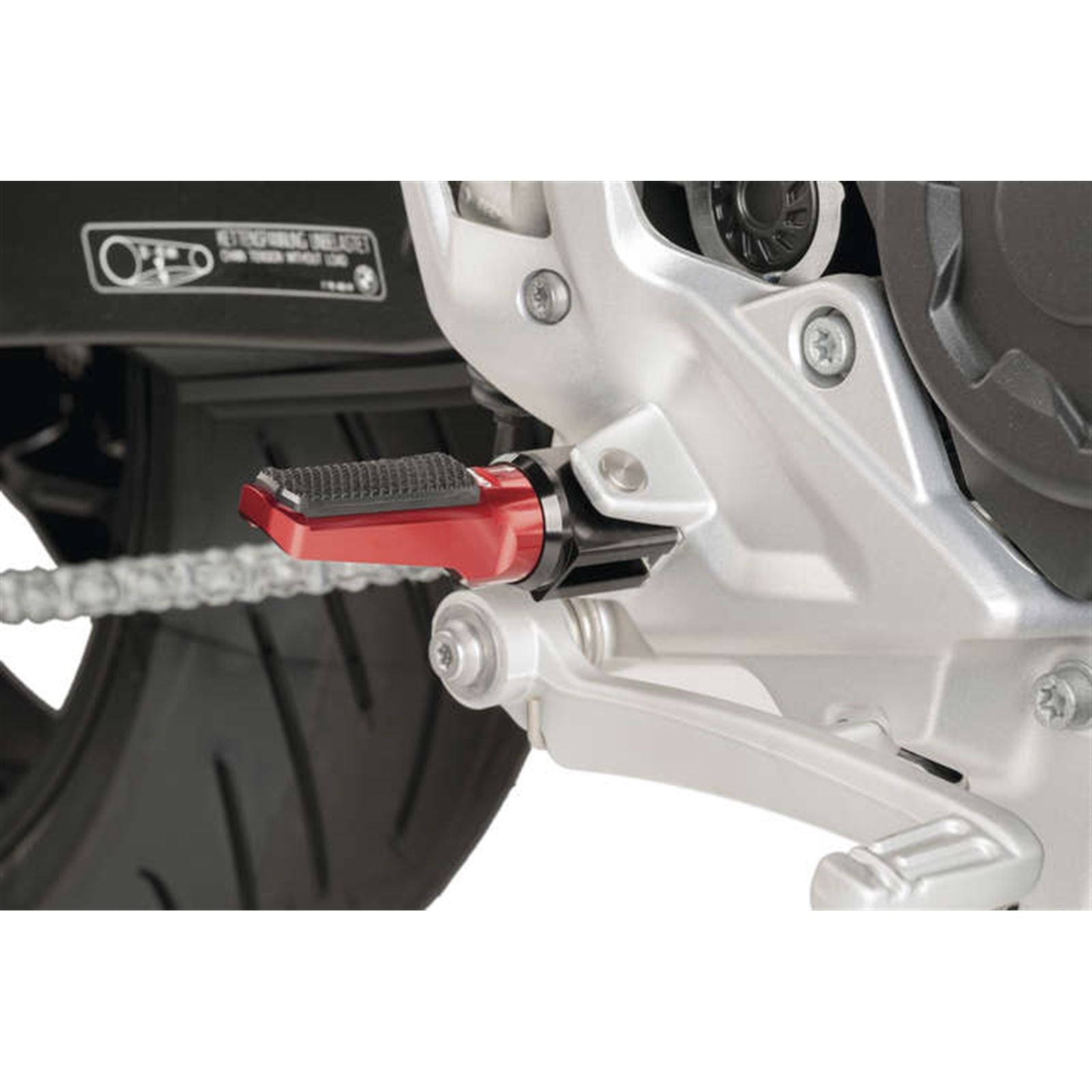 Puig Footpegs Racing Rubber Red 7318R_995327