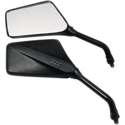 Emgo Trimline Mirrors Matte Black All Except For Yamaha 20-97110_382009