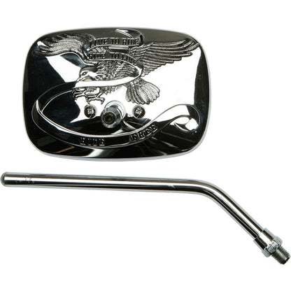 Emgo Mirror- Left 10mm Chrome 20-31755A_7792