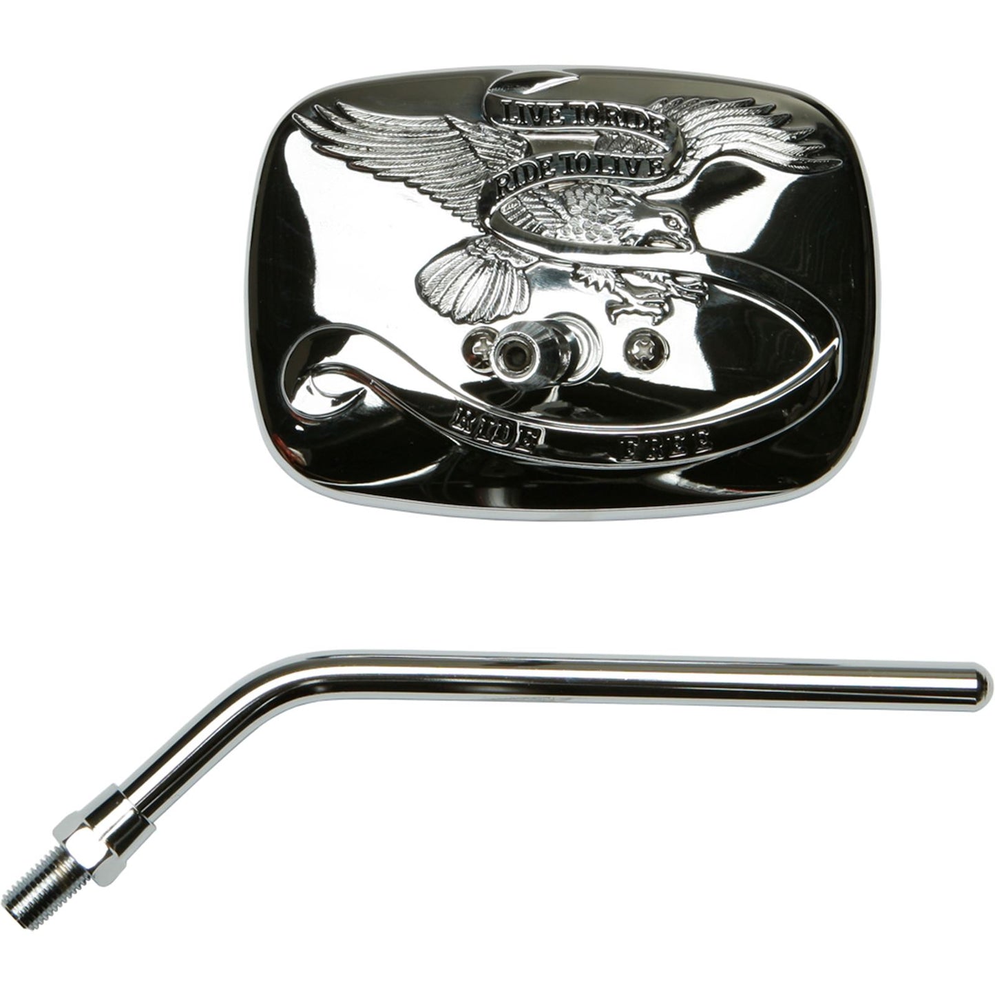 Emgo Mirror- Right 10mm Chrome 20-31754A_7793