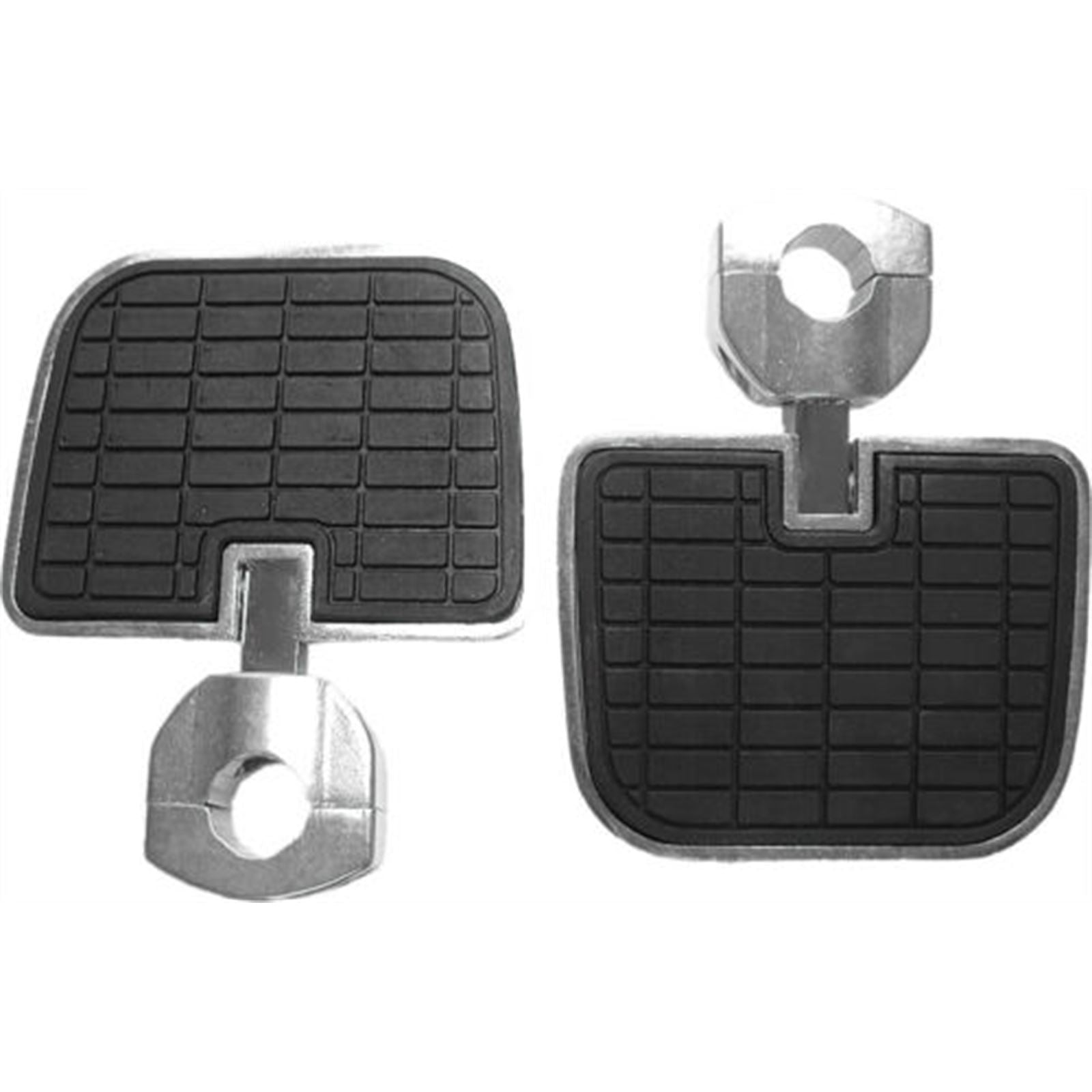 2FastMoto Universal Fit 1" Mount Rear Passenger Floorboard Pair For Motorcycles 54-48040_661569