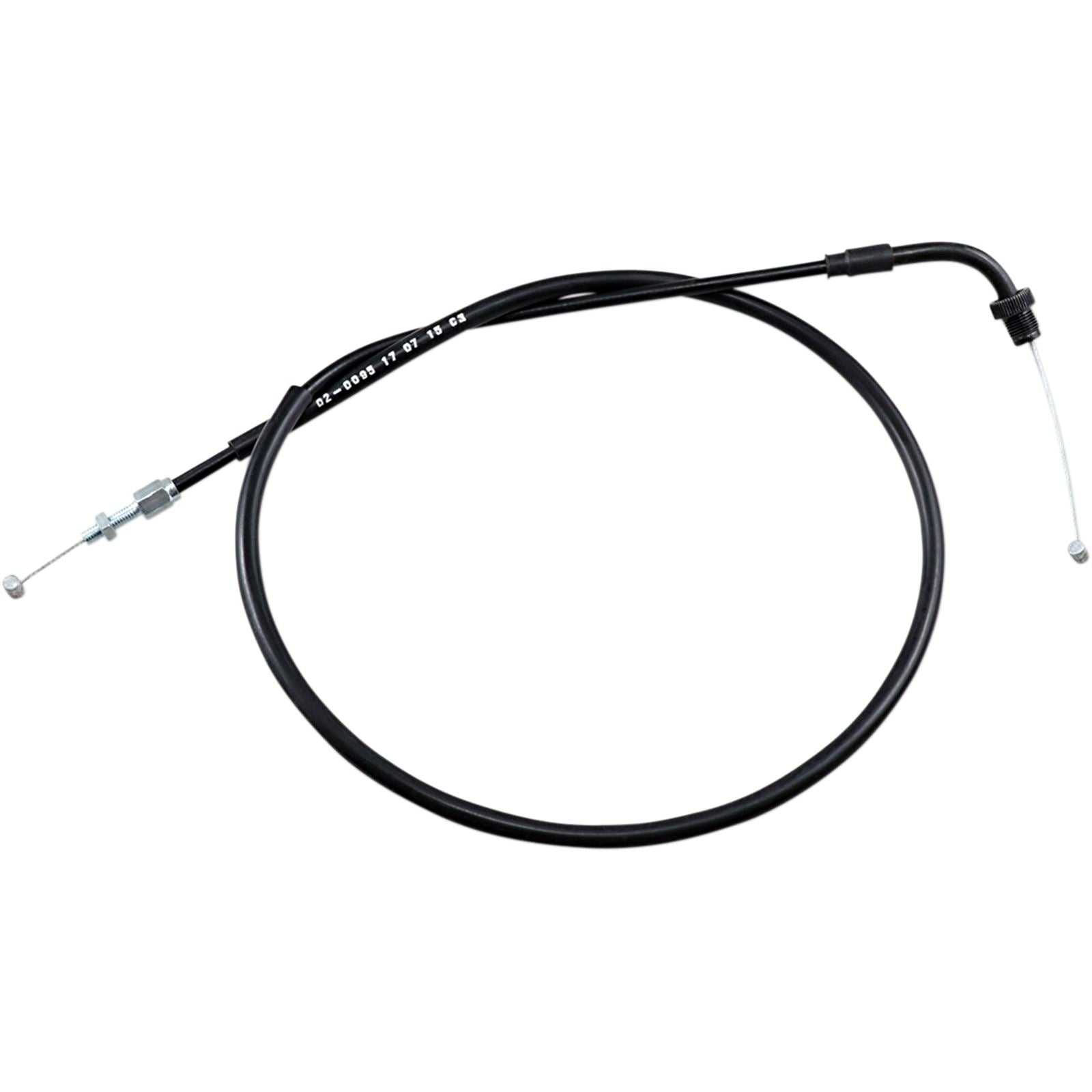 Motion Pro Black Vinyl Throttle Push Cable 02-0095_445784