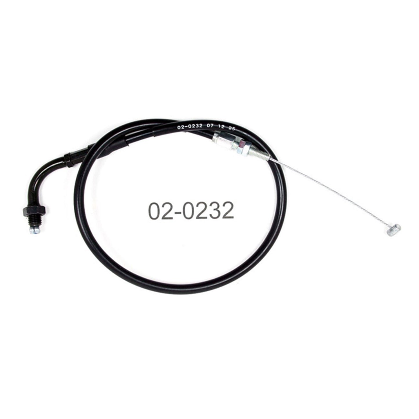 Motion Pro Black Vinyl Throttle Pull Cable 02-0232_551343