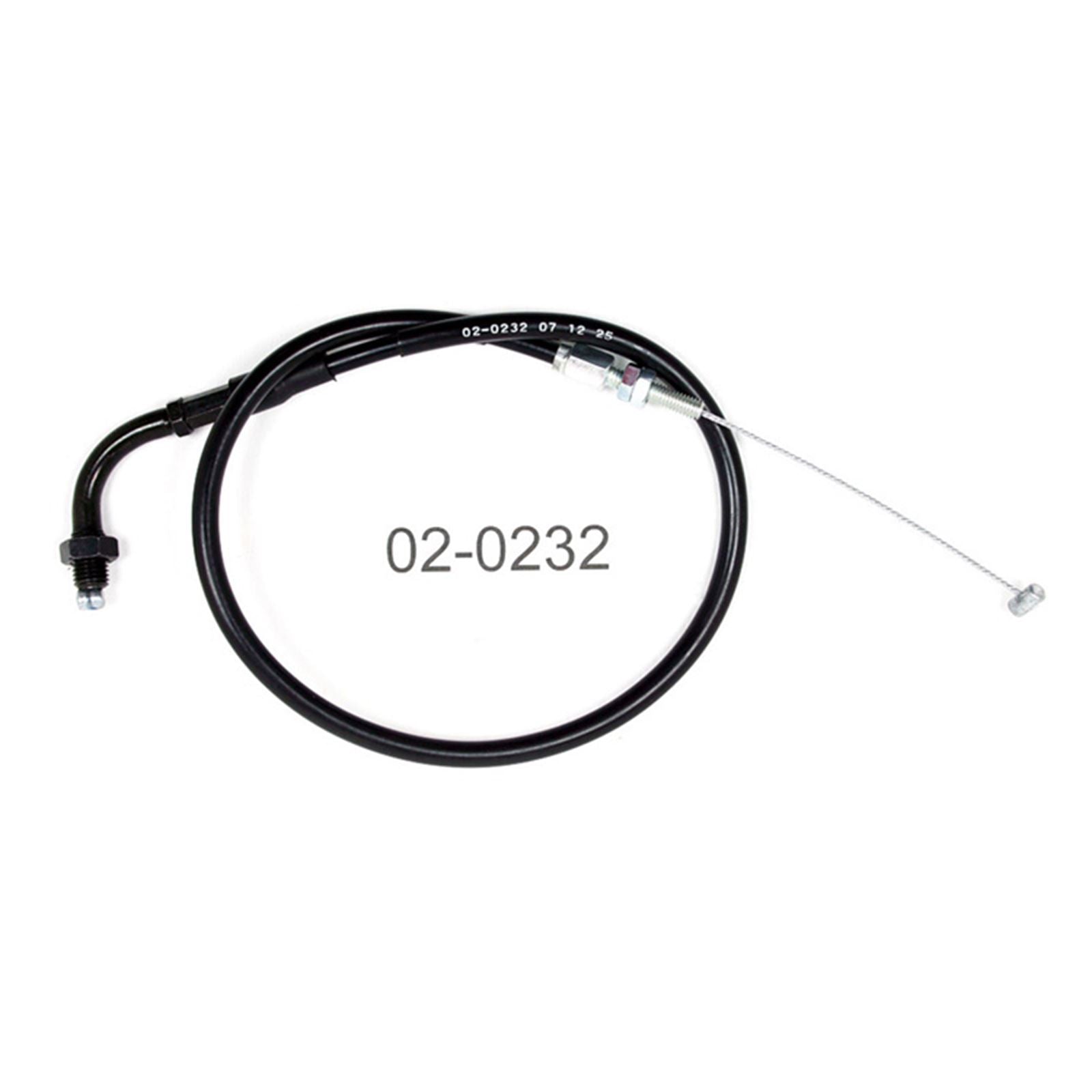 Motion Pro Black Vinyl Throttle Pull Cable 02-0232_551343