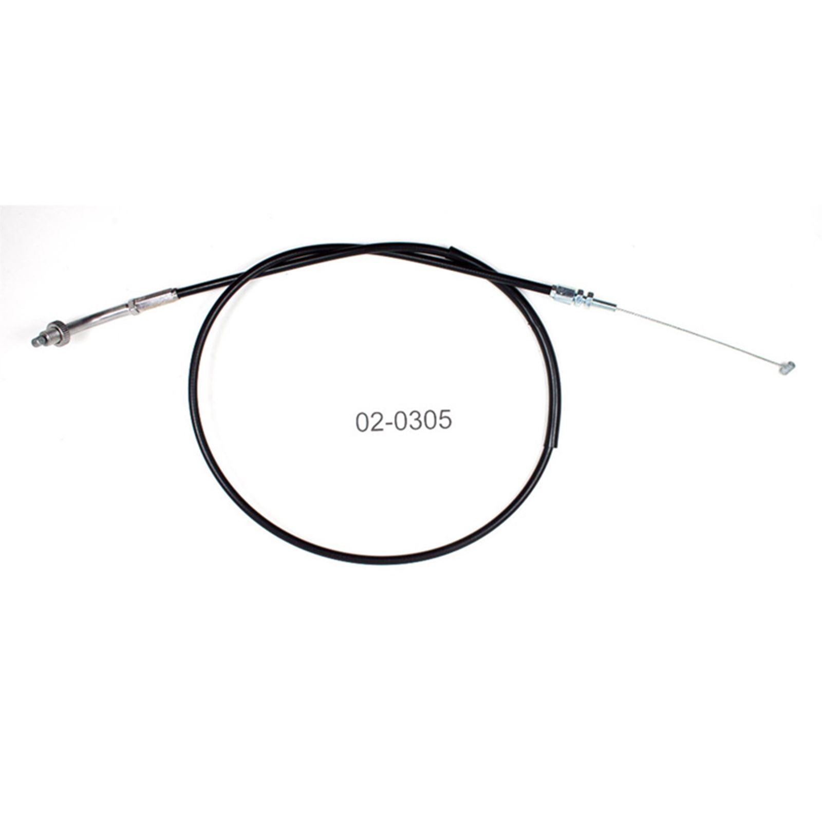 Motion Pro Black Vinyl Throttle Pull Cable 02-0305_551362
