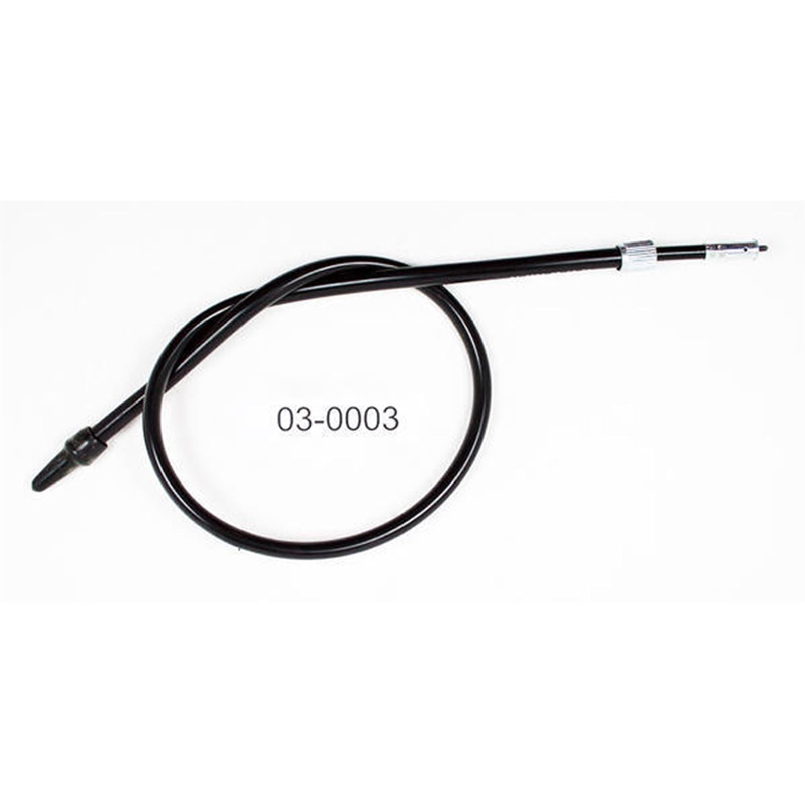 Motion Pro Black Vinyl Speedo Cable 03-0003_551393