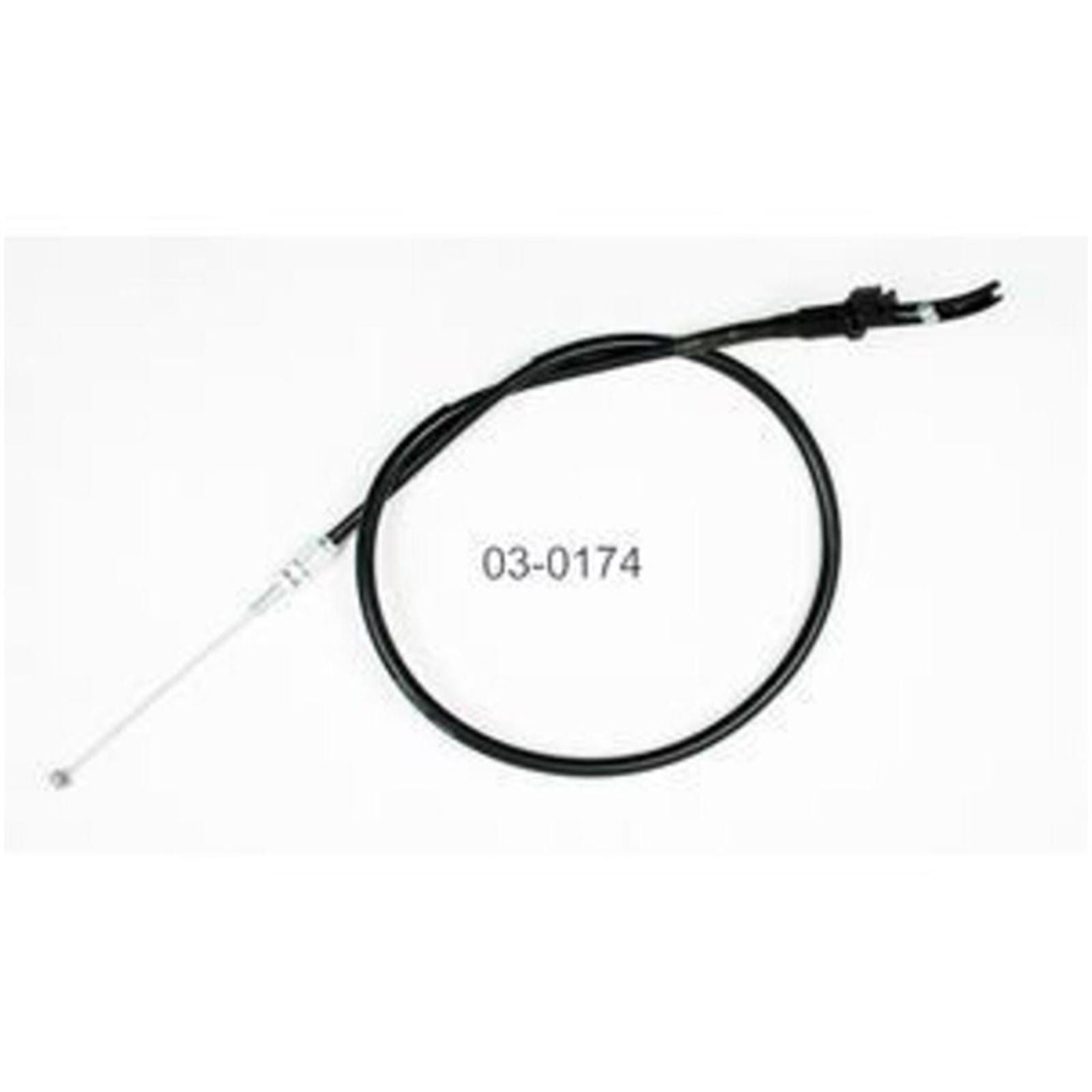 Motion Pro Black Vinyl Throttle Pull Cable 03-0174_551438