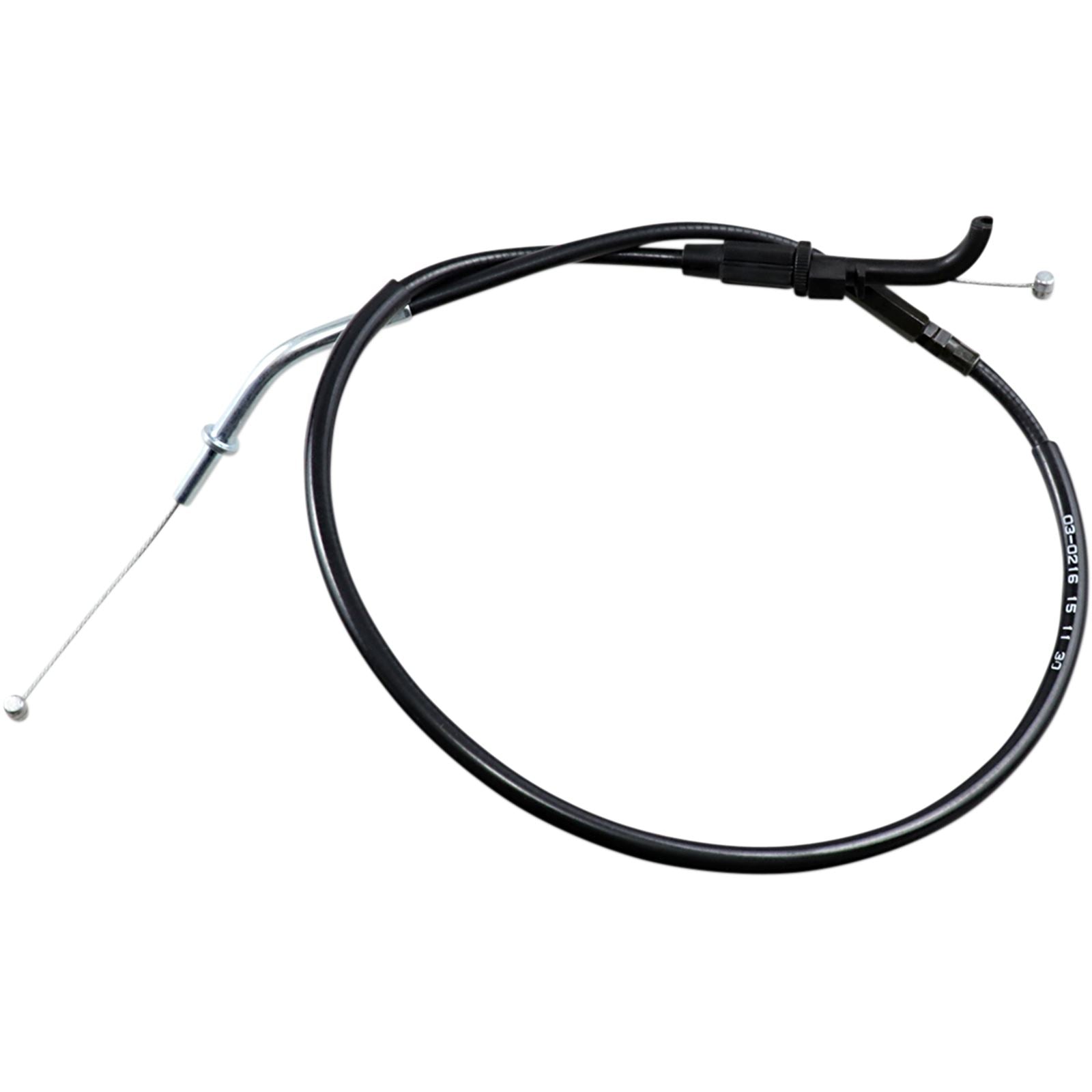 Motion Pro Black Vinyl Throttle Pull Cable 03-0216_445918