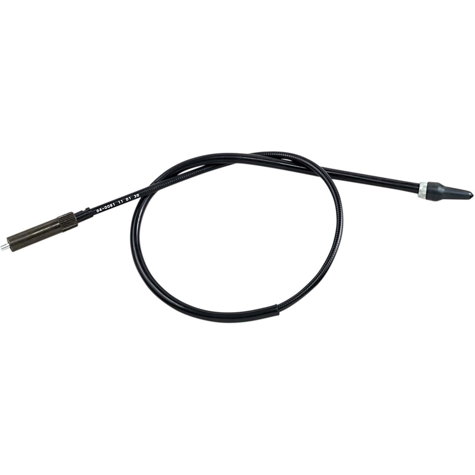 Motion Pro Black Vinyl Speedo Cable 04-0081_445599