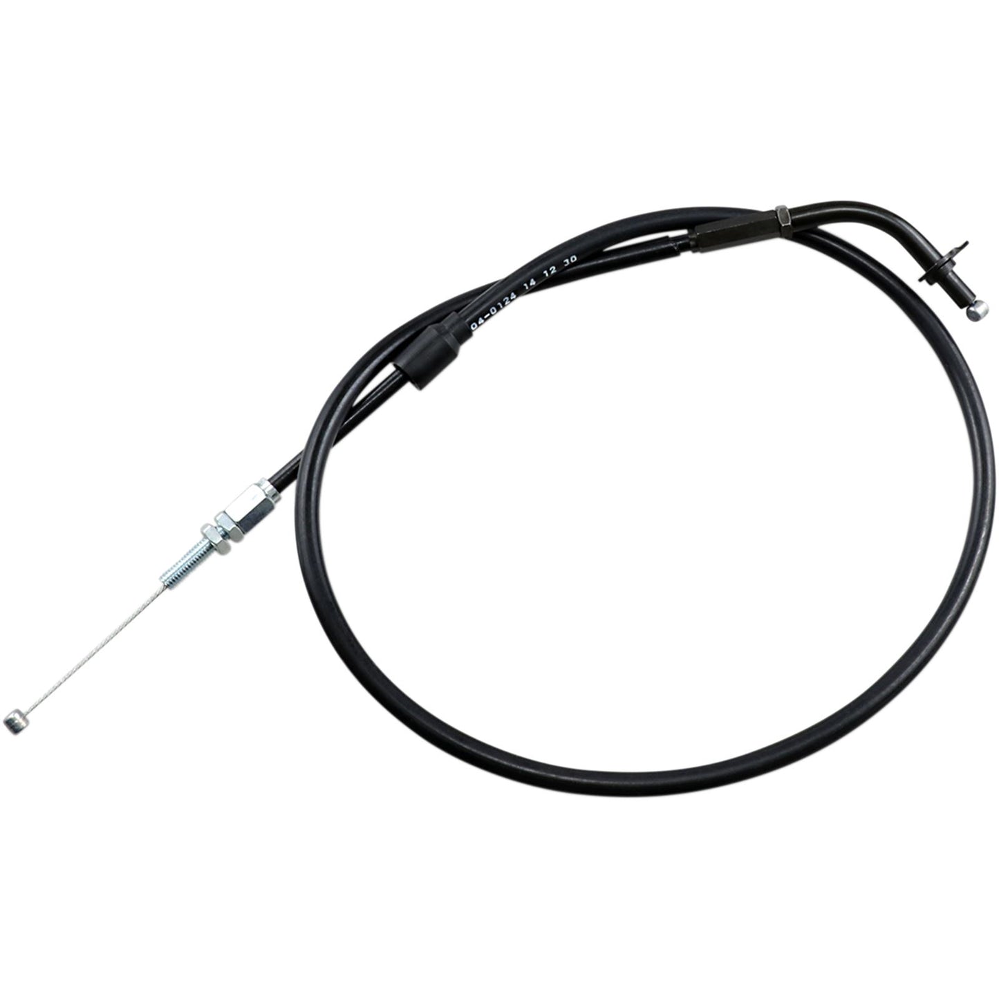 Motion Pro Black Vinyl Throttle Pull Cable 04-0124_445983