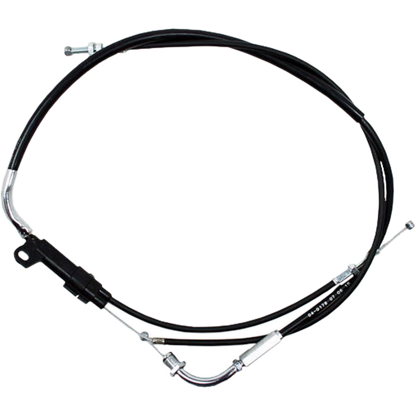 Motion Pro Black Vinyl Throttle Pull Cable 04-0178_8035