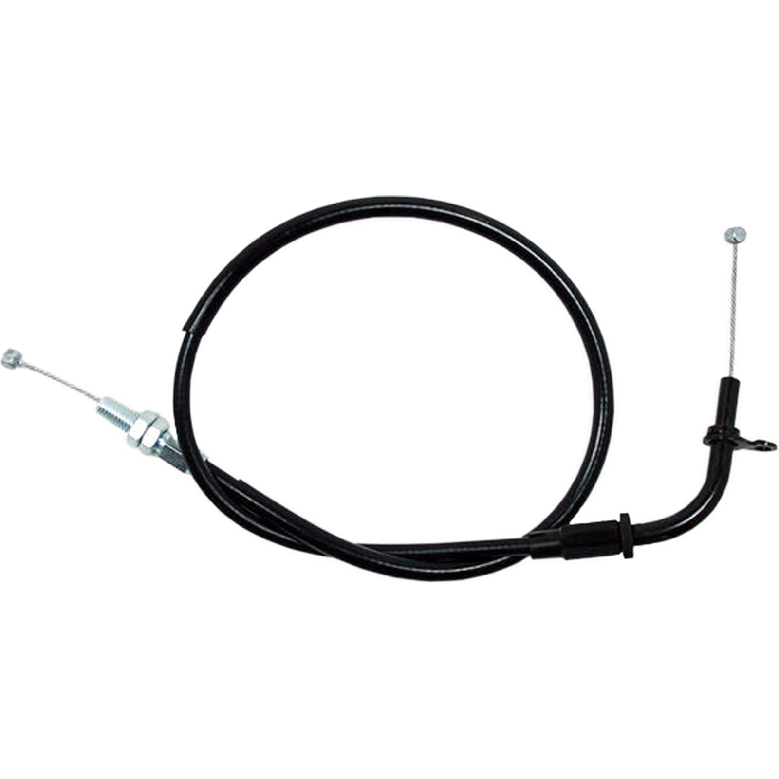 Motion Pro Black Vinyl Throttle Pull Cable 04-0218_8037