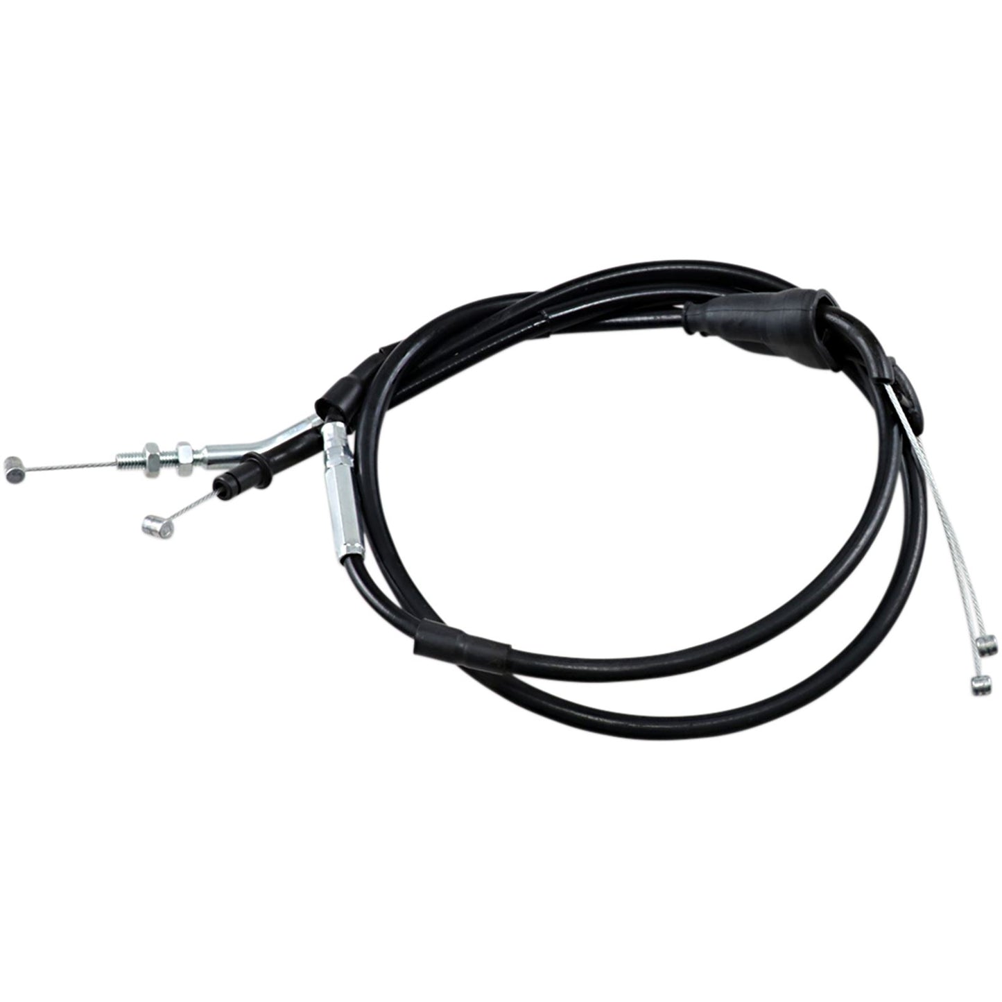 Motion Pro Black Vinyl Throttle Cable Set 05-0161_446047