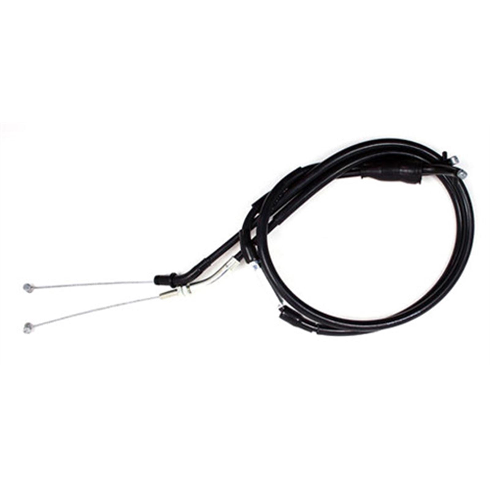 Motion Pro Black Vinyl Throttle Cable Set 05-0161_551572