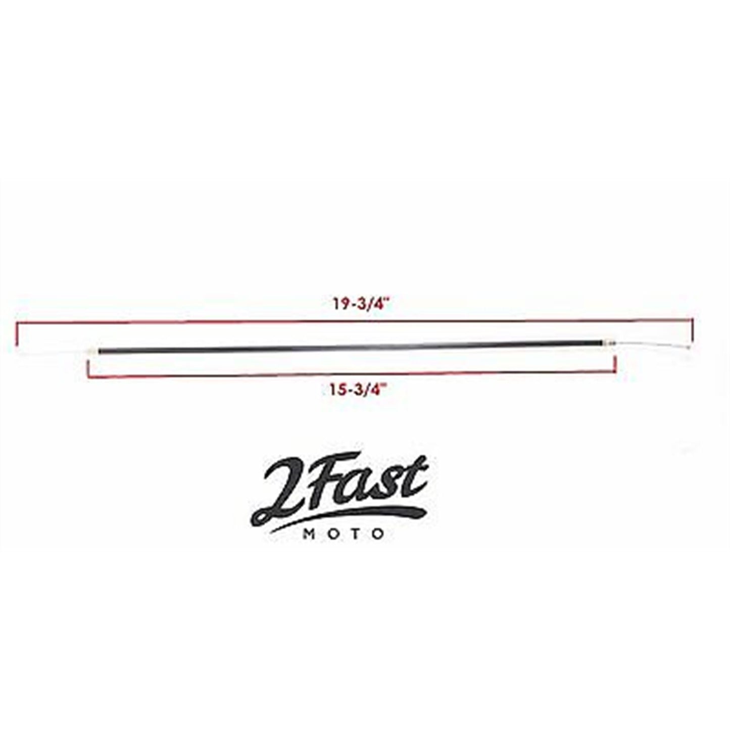 2FastMoto Throttle Lower Cable for Yamaha YD2, YDS3, YDS3C, YM1, YM2  2fm-4007_650955