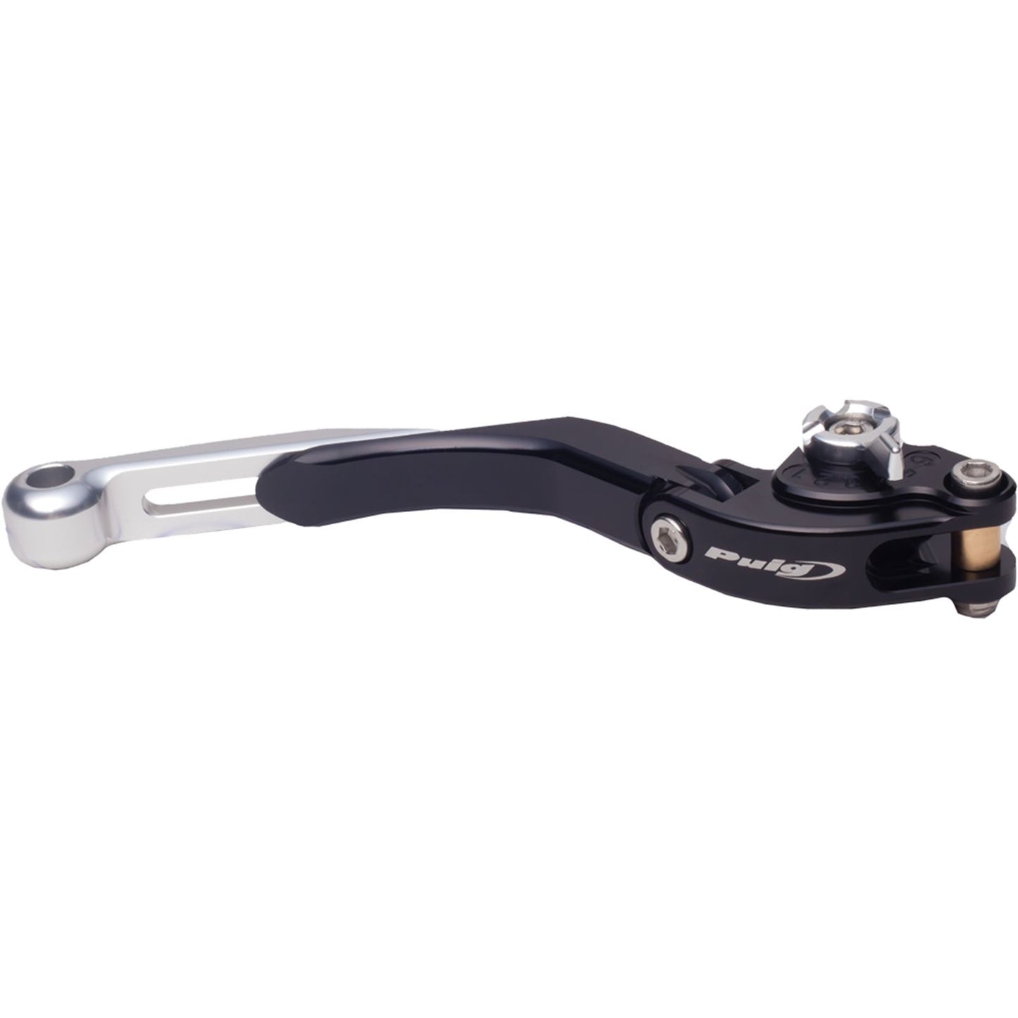 Puig BRAKE LEVER BLACK/SILVER EXTENDABLE/FOLDABLE OPEN BOX 19PNP_935411