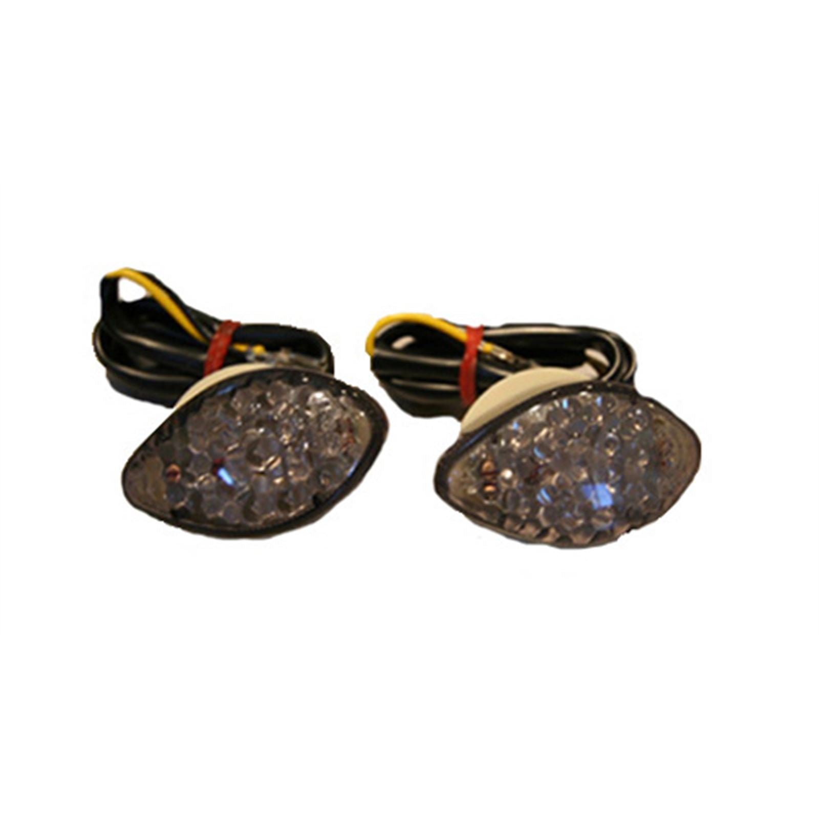 K&S Fairing Mount Marker Lights for Honda - Smoke Lens 25-8511_551716
