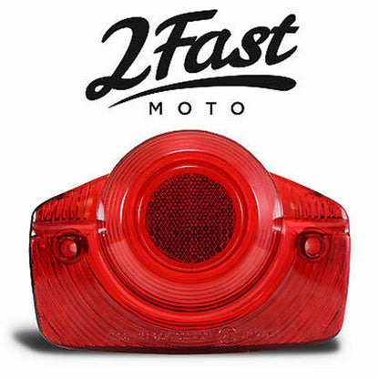 2FastMoto Taillight Lens Replacement for Honda CA CB CL CT S SL 33702-077-671_651963