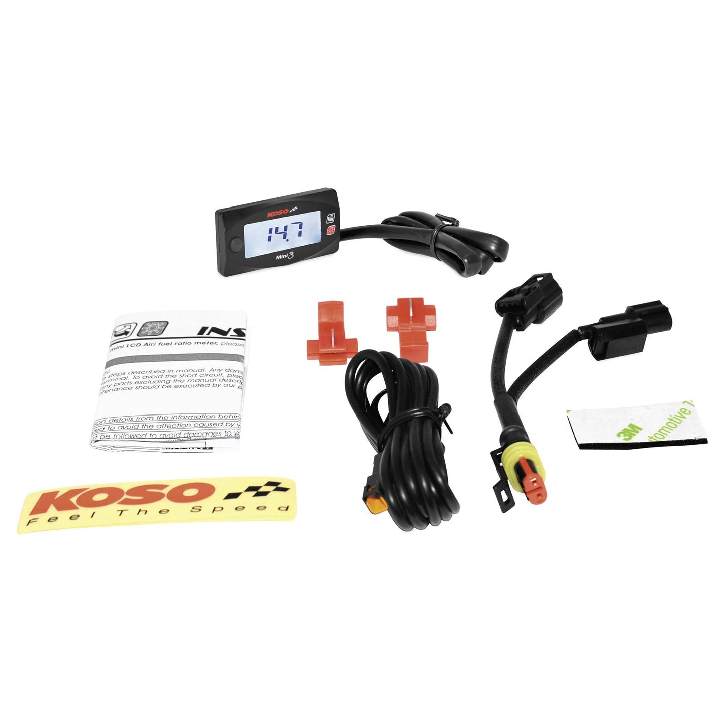 Koso Air/Fuel Ratio Gauge for Honda Grom Mini 3  BA003214_8945