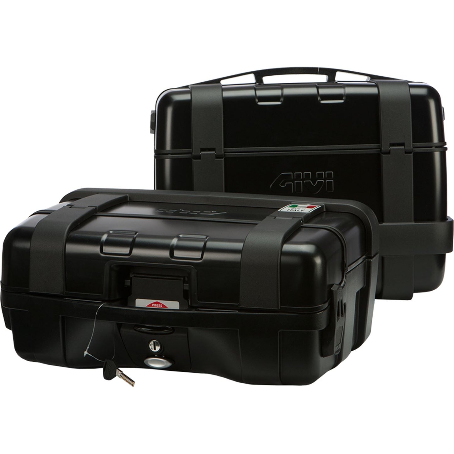 Givi Trekker Side Cases 33 Liter 20.7x9.5x16.2" Pair Black TRK33BPACK2A_9244