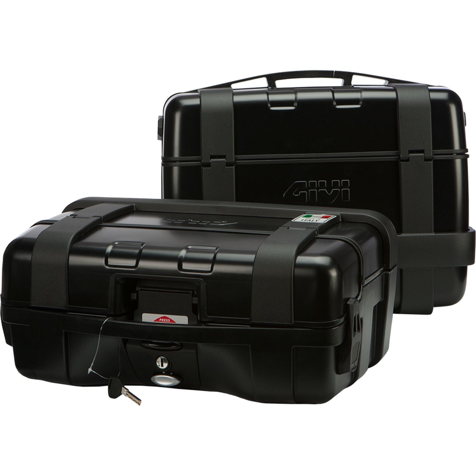 Givi Trekker Side Cases 33 Liter 20.7x9.5x16.2" Pair Black TRK33BPACK2A_9244