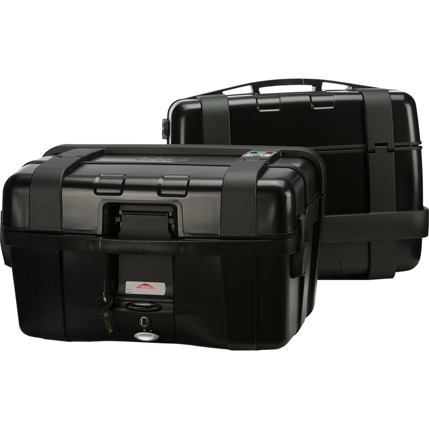 Givi Trekker Side Cases 46 Liter 20.7x12.2x16.2" Pair Black TRK46BPACK2A_9246