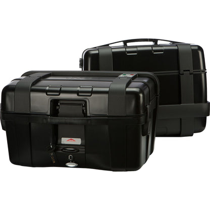 Givi Trekker Side Cases 46 Liter 20.7x12.2x16.2" Pair Black TRK46BPACK2A_9246