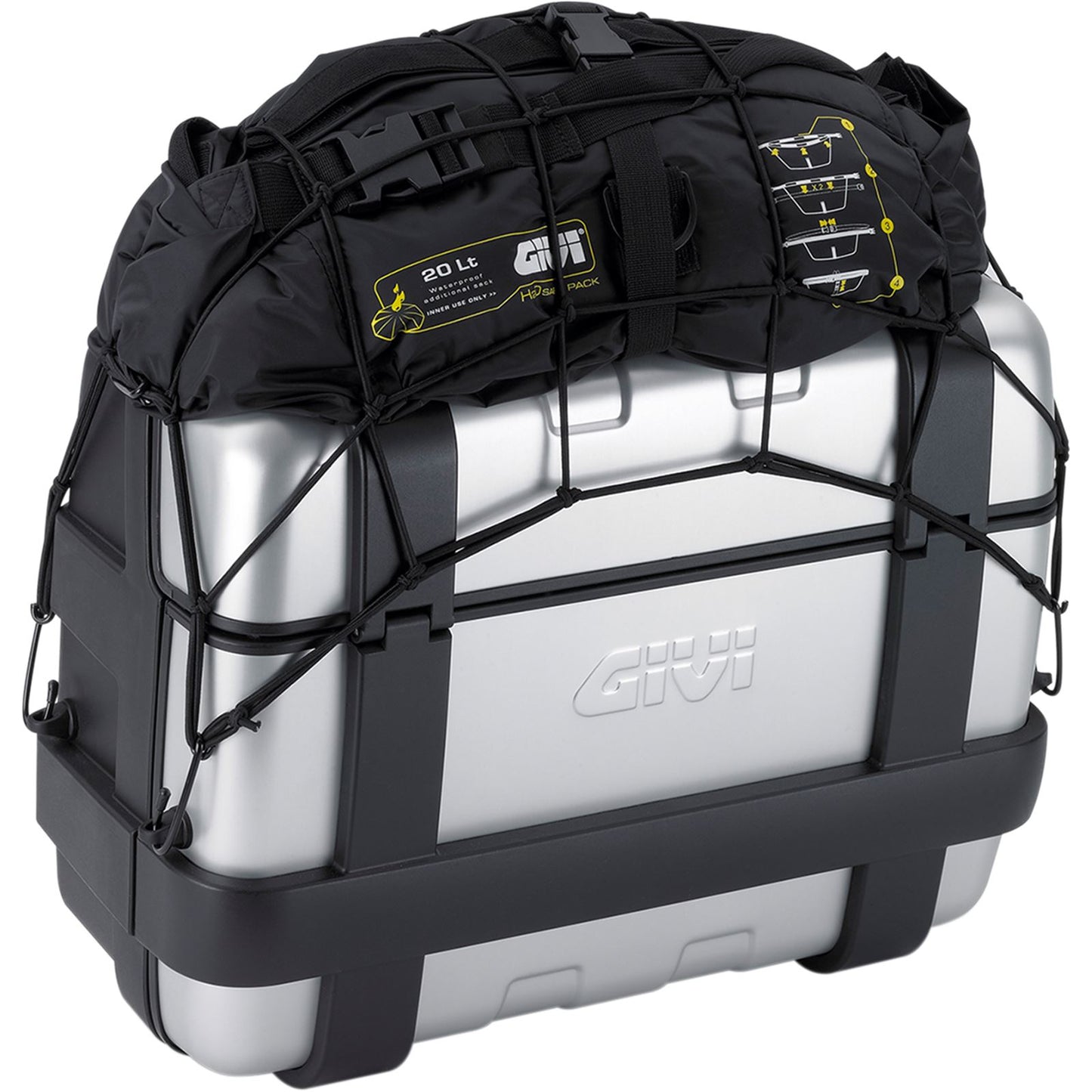 Givi Trekker Net Hooks - 4/Pack E125_391220