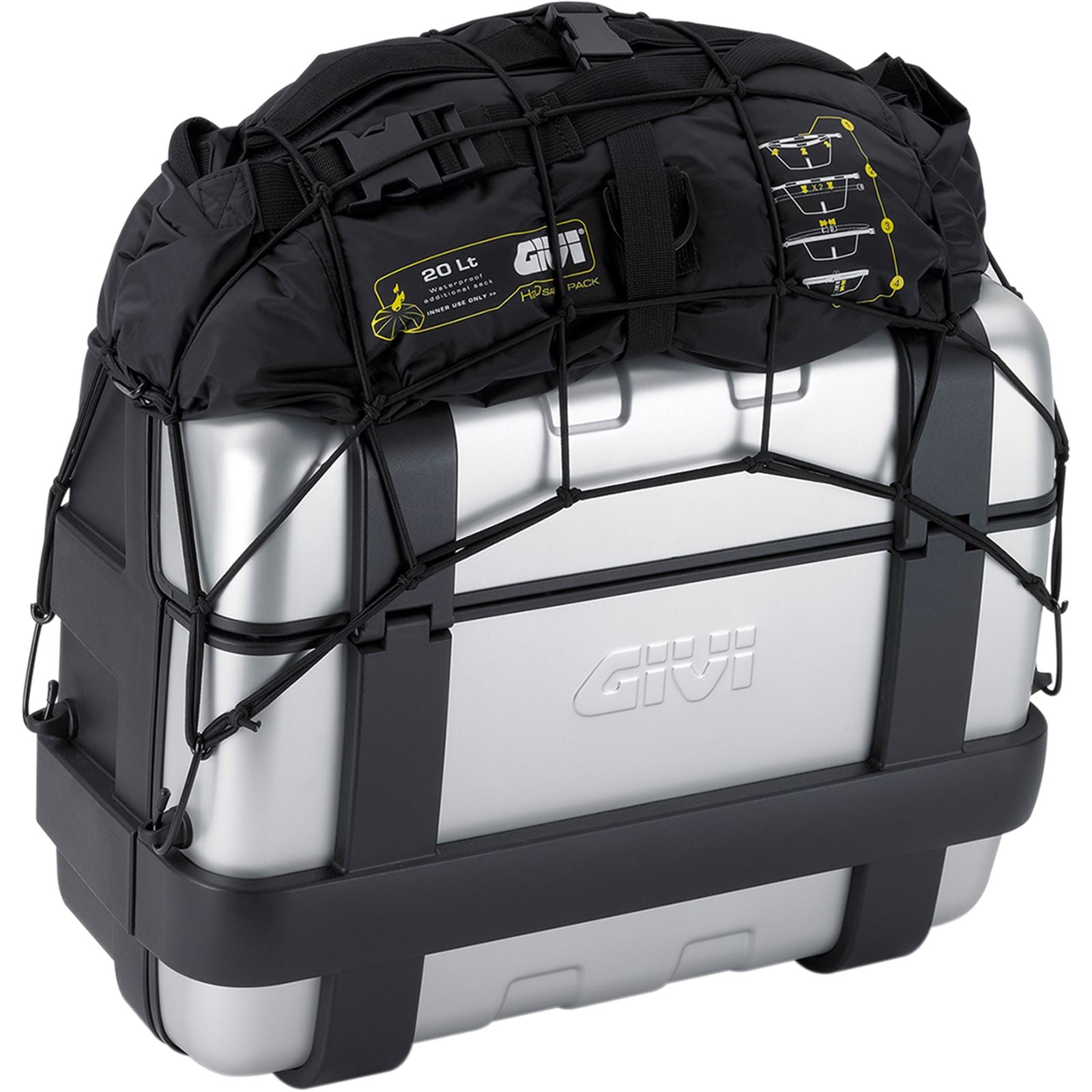 Givi Trekker Net Hooks - 4/Pack E125_391220