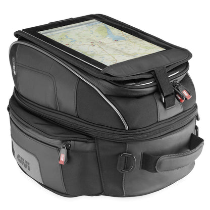 Givi Tanklock Tankbag 25 Liter 9.8x13.0x9.0-11.0" XS306_9306