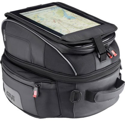 Givi Tanklock Tankbag 25 Liter 9.8x13.0x9.0-11.0" XS306_9307