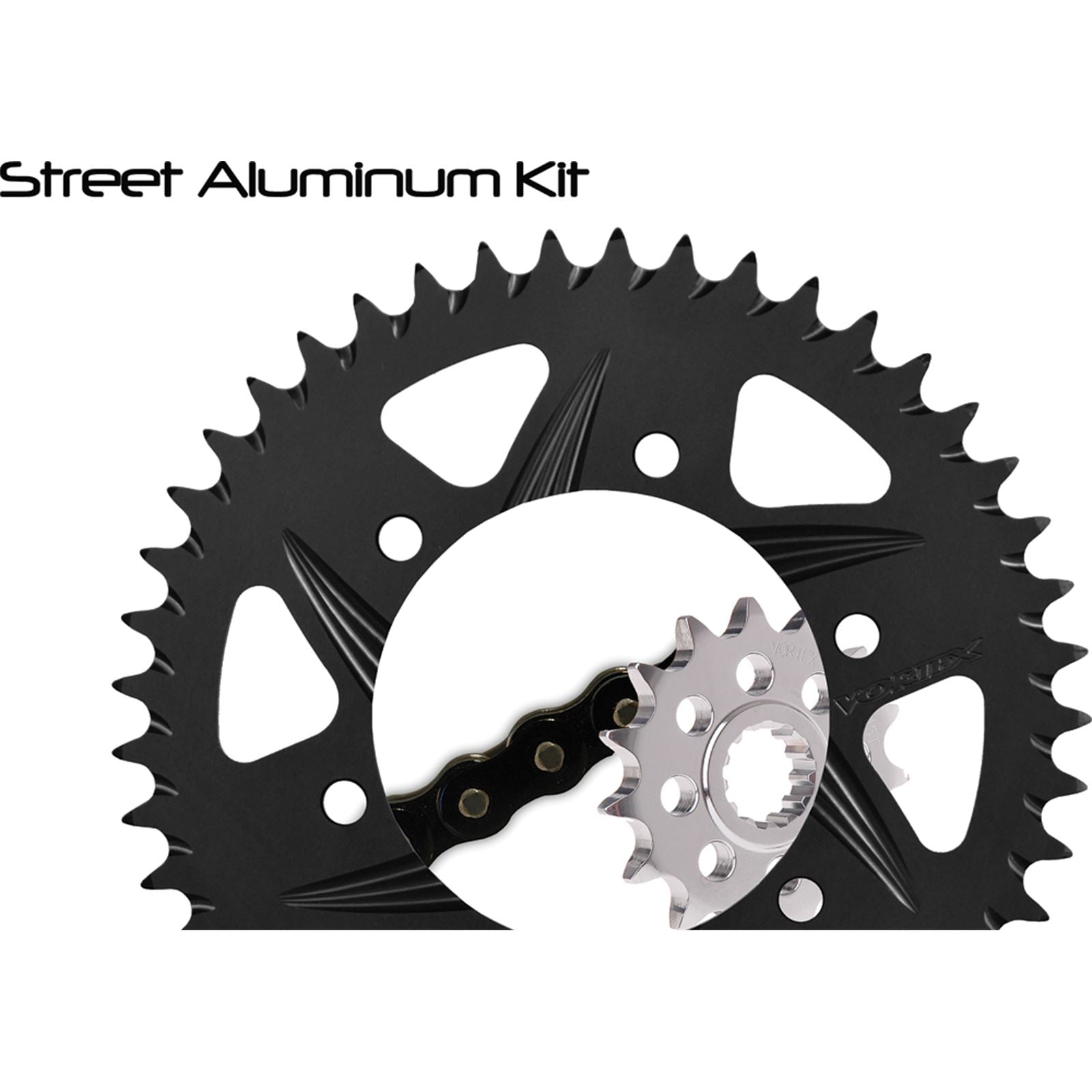Vortex Sprocket/Chain Kit Black CK2231_9524