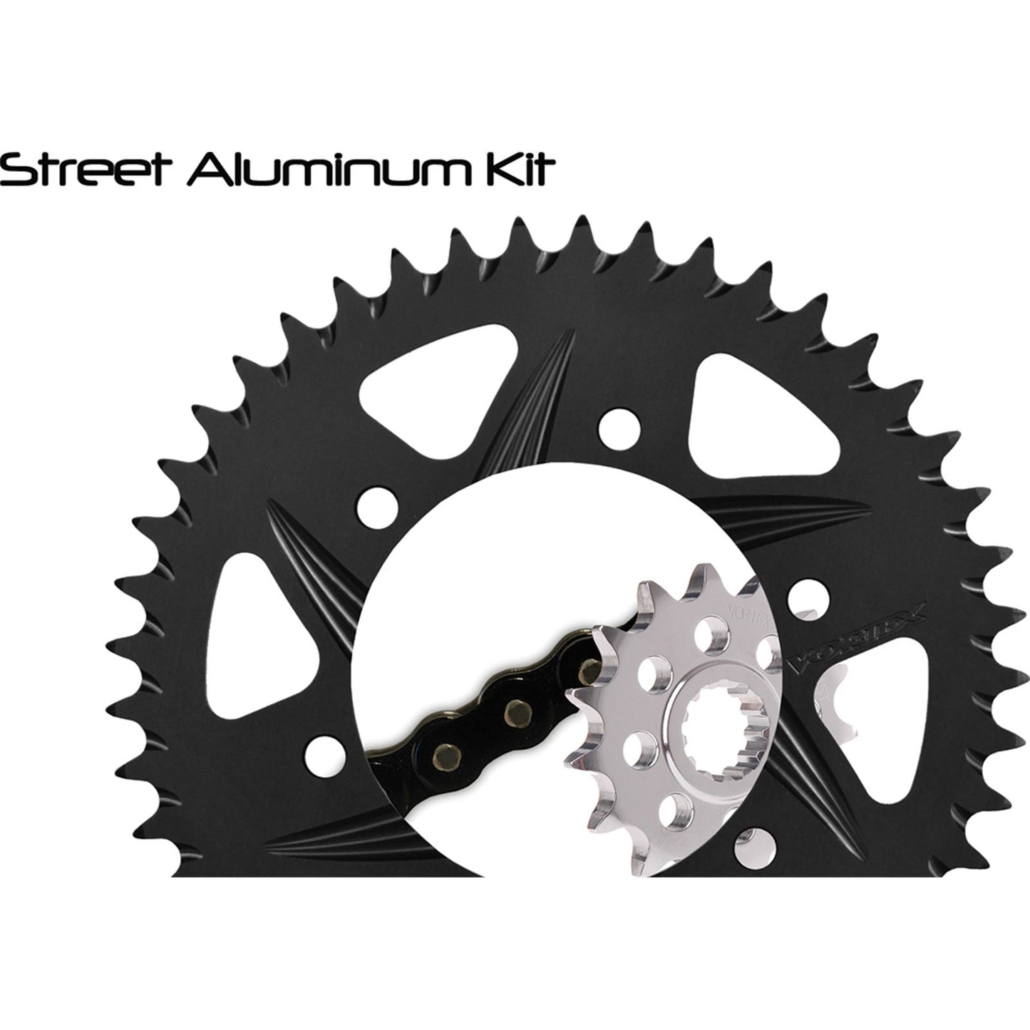 Vortex Sprocket/Chain Kit Black [MPN: CK5237]_9631