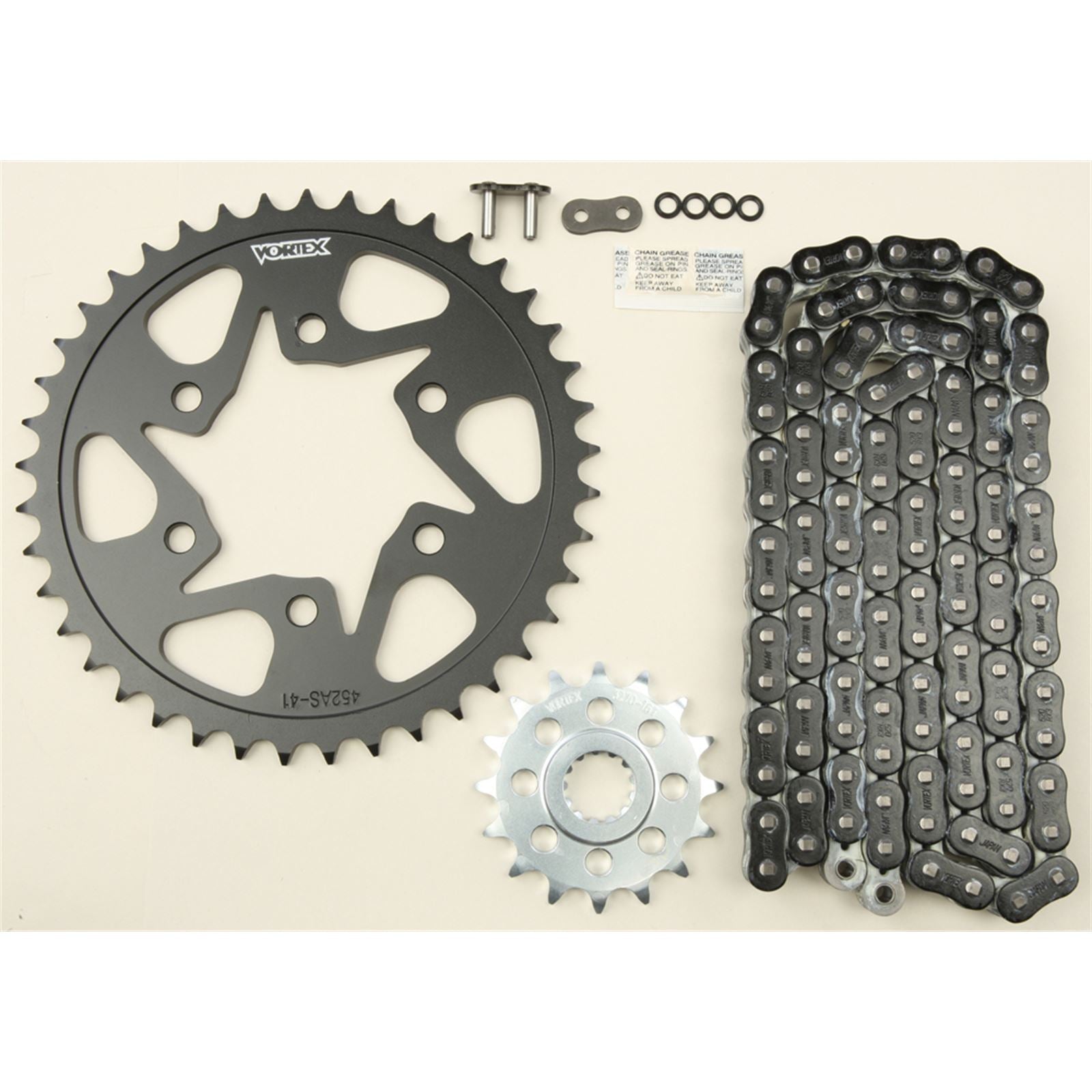 Vortex Sprocket/Chain Kit Black CK6302_9691