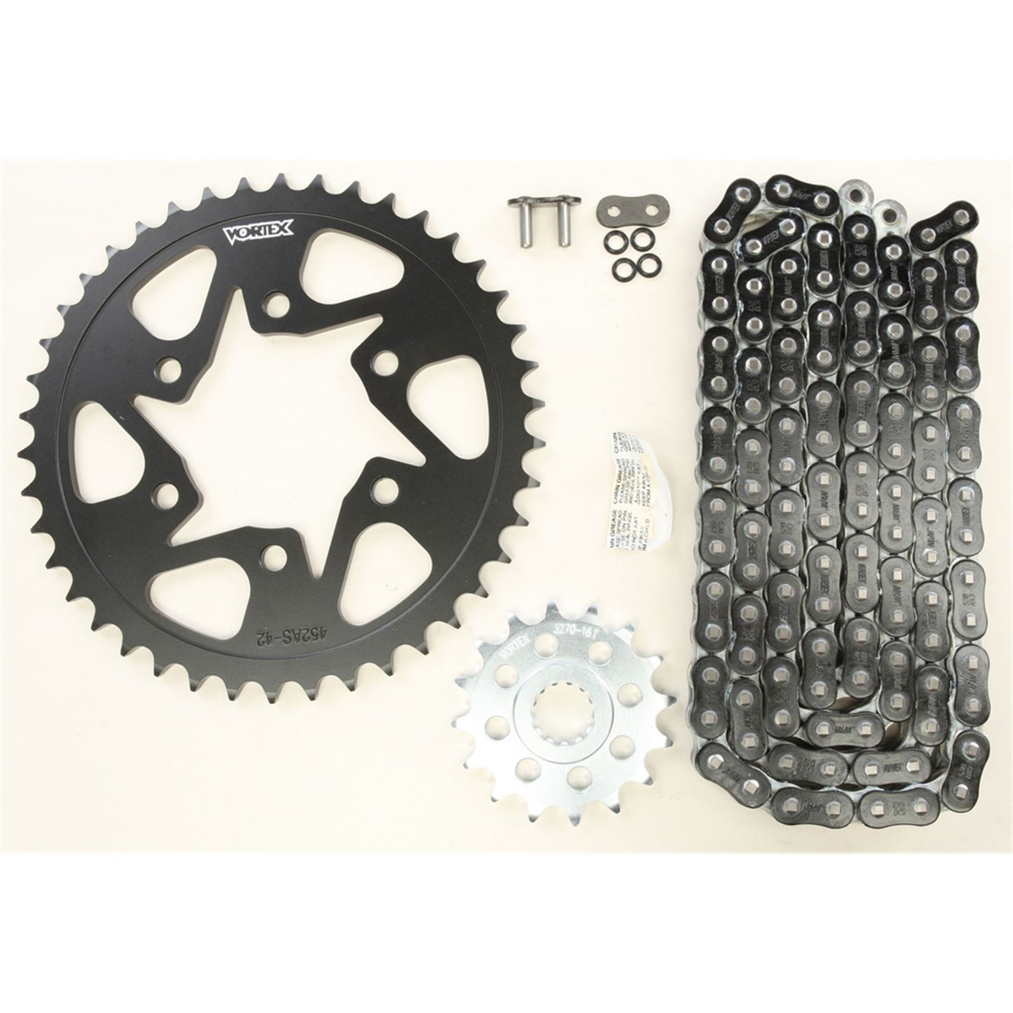 Vortex Sprocket/Chain Kit Black CK6303_9692