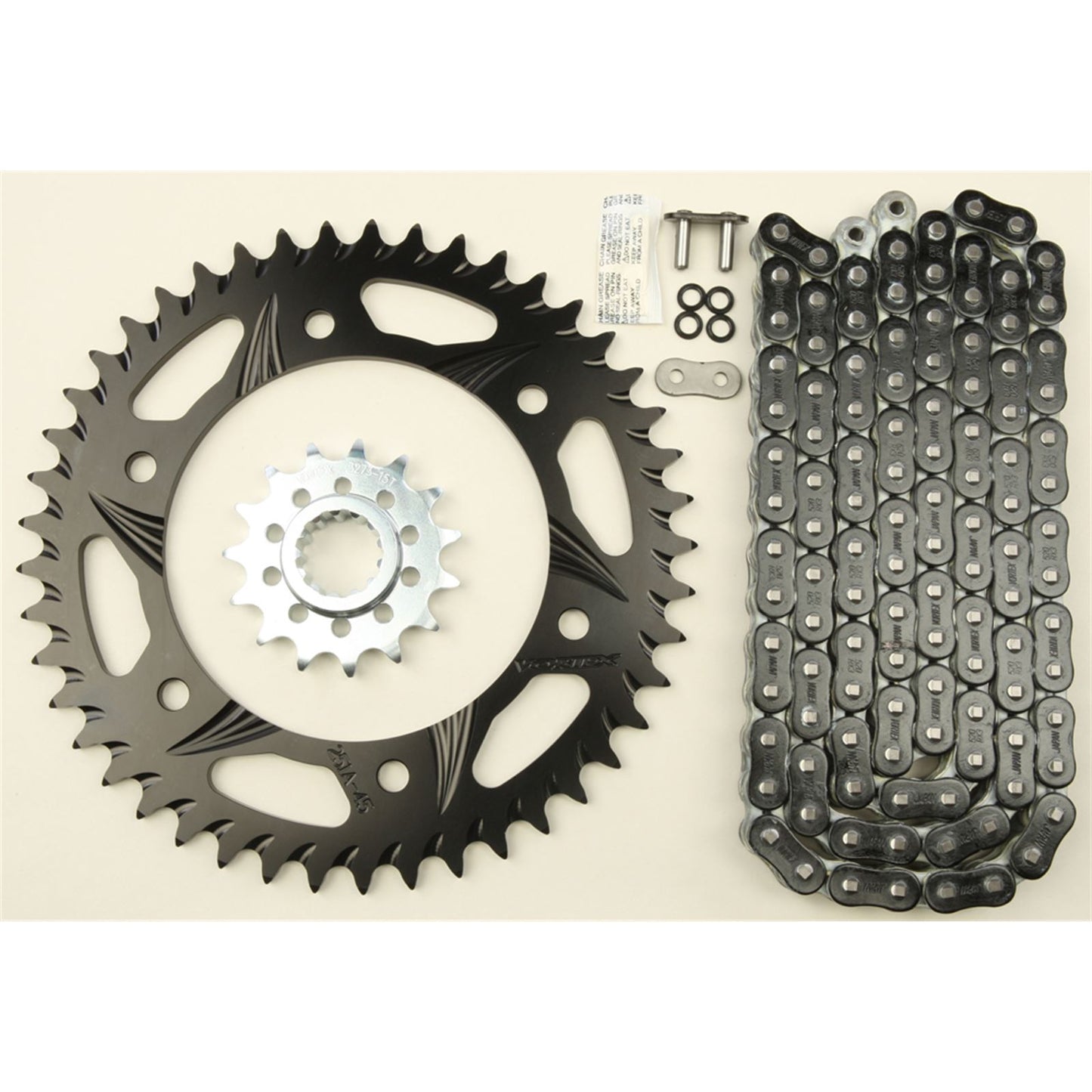 Vortex Sprocket/Chain Kit Black CK6310_9696