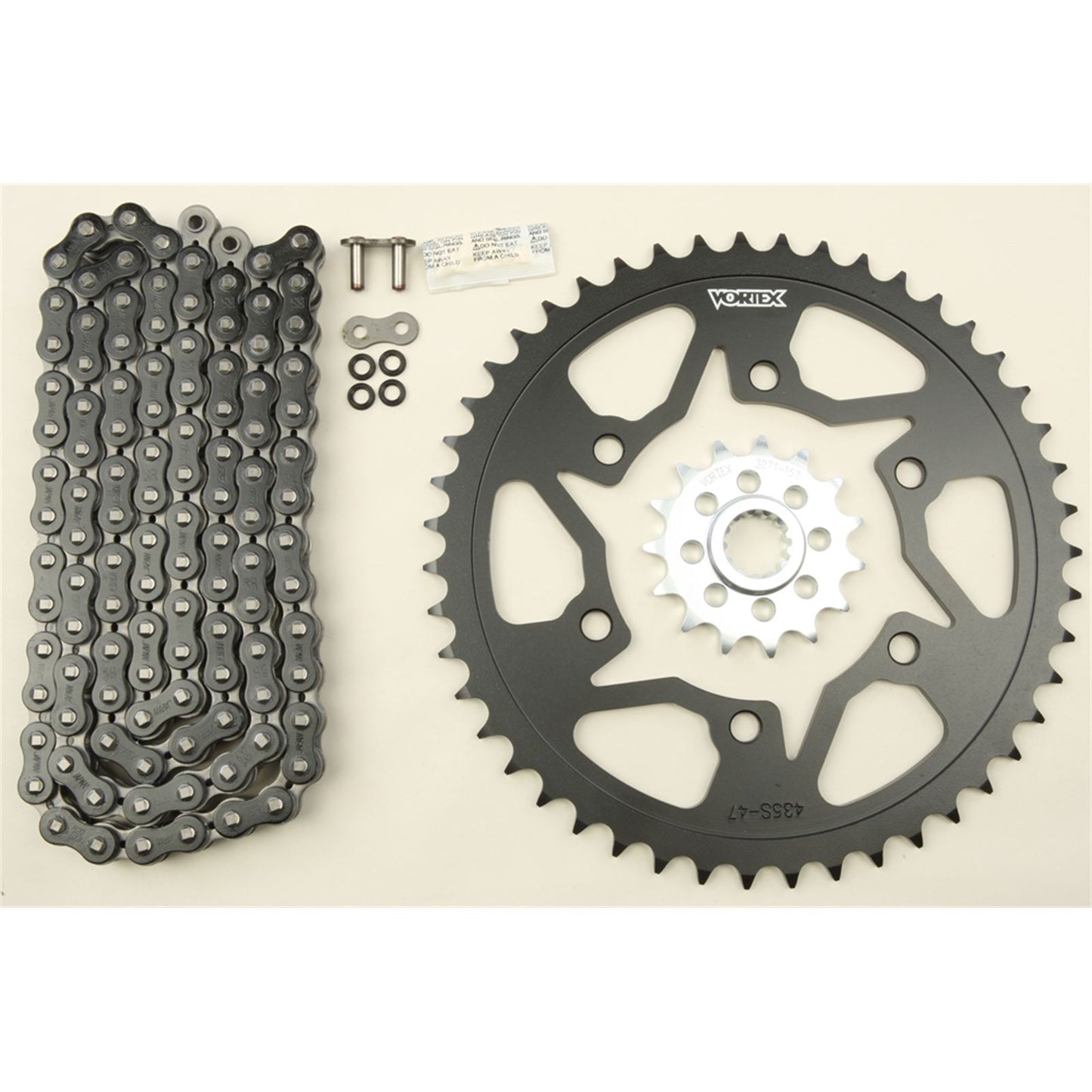 Vortex Sprocket/Chain Kit Black CK6316_9697