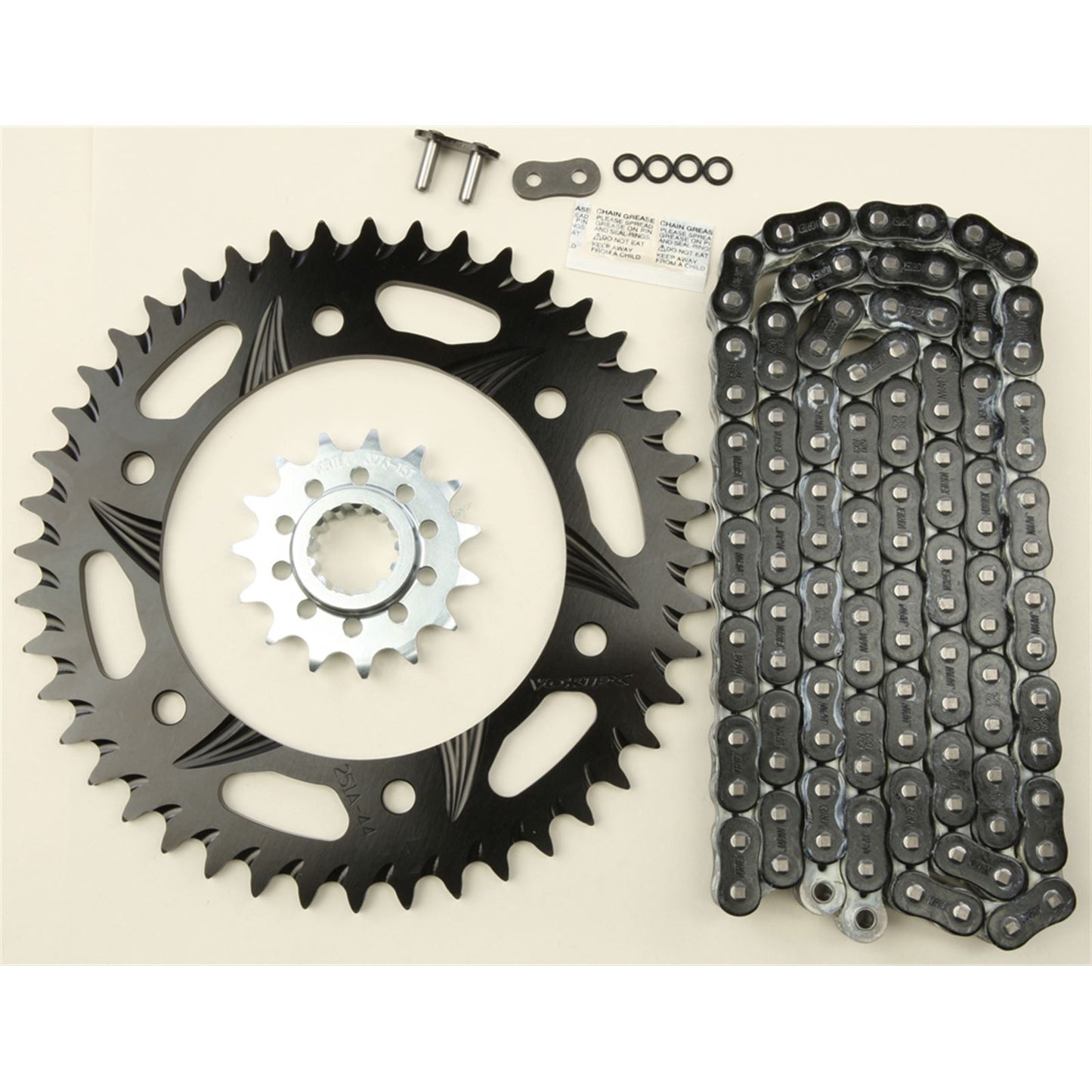 Vortex Sprocket/Chain Kit Black CK6332_9703