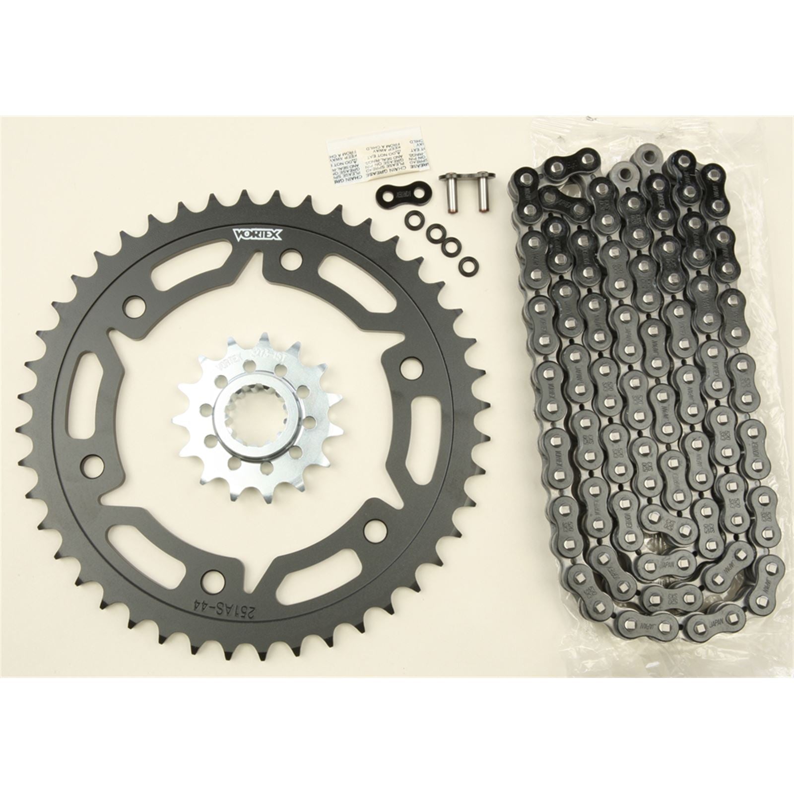 Vortex Sprocket/Chain Kit Black CK6343_9708