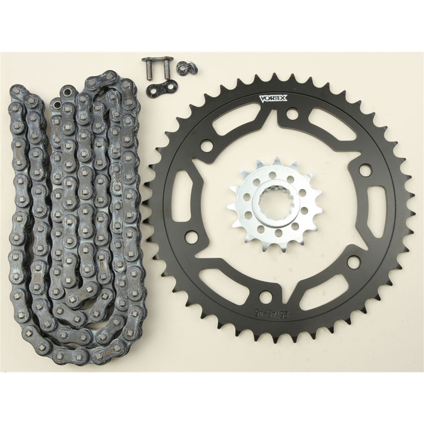 Vortex Sprocket/Chain Kit Black CK6345_9709