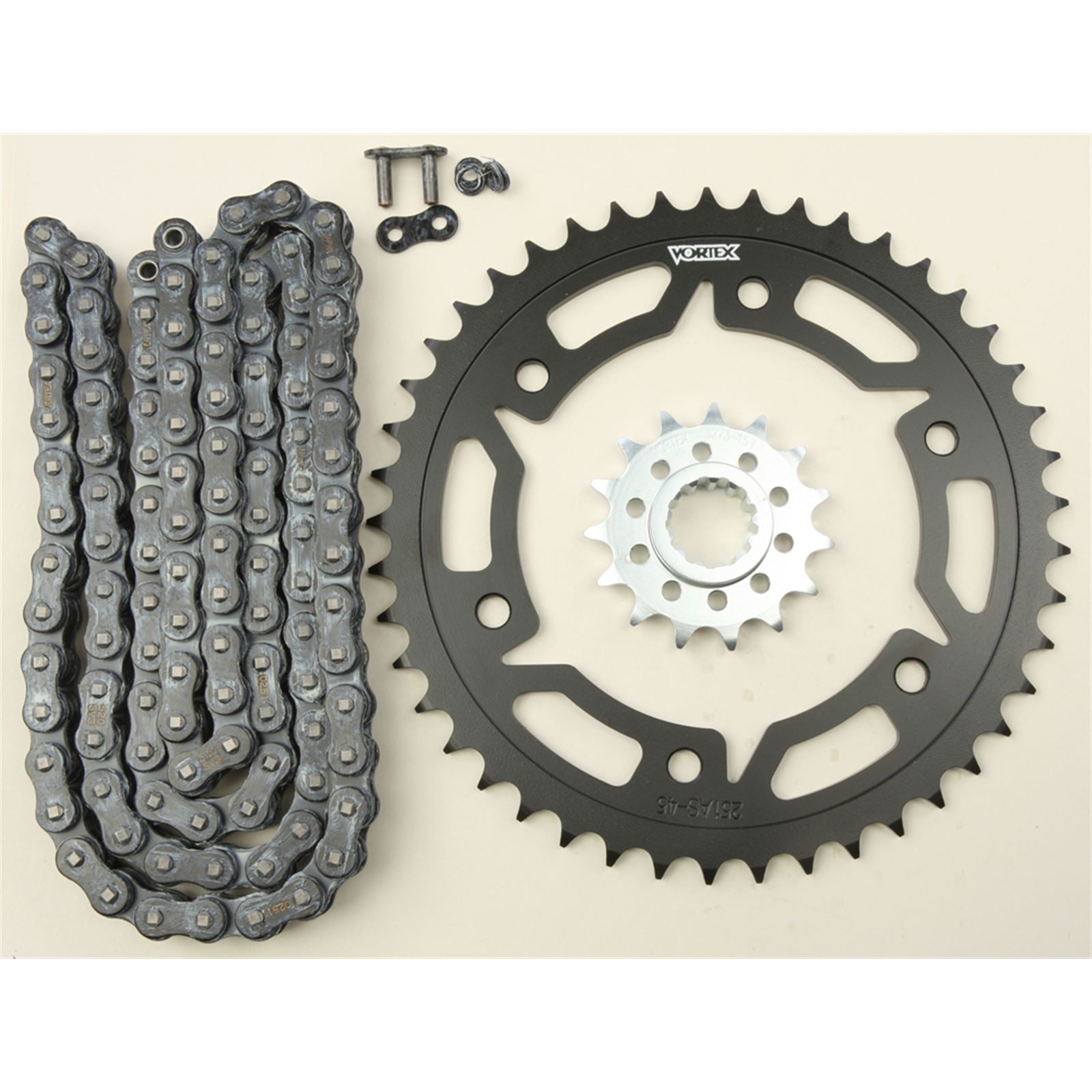 Vortex Sprocket/Chain Kit Black CK6345_9709