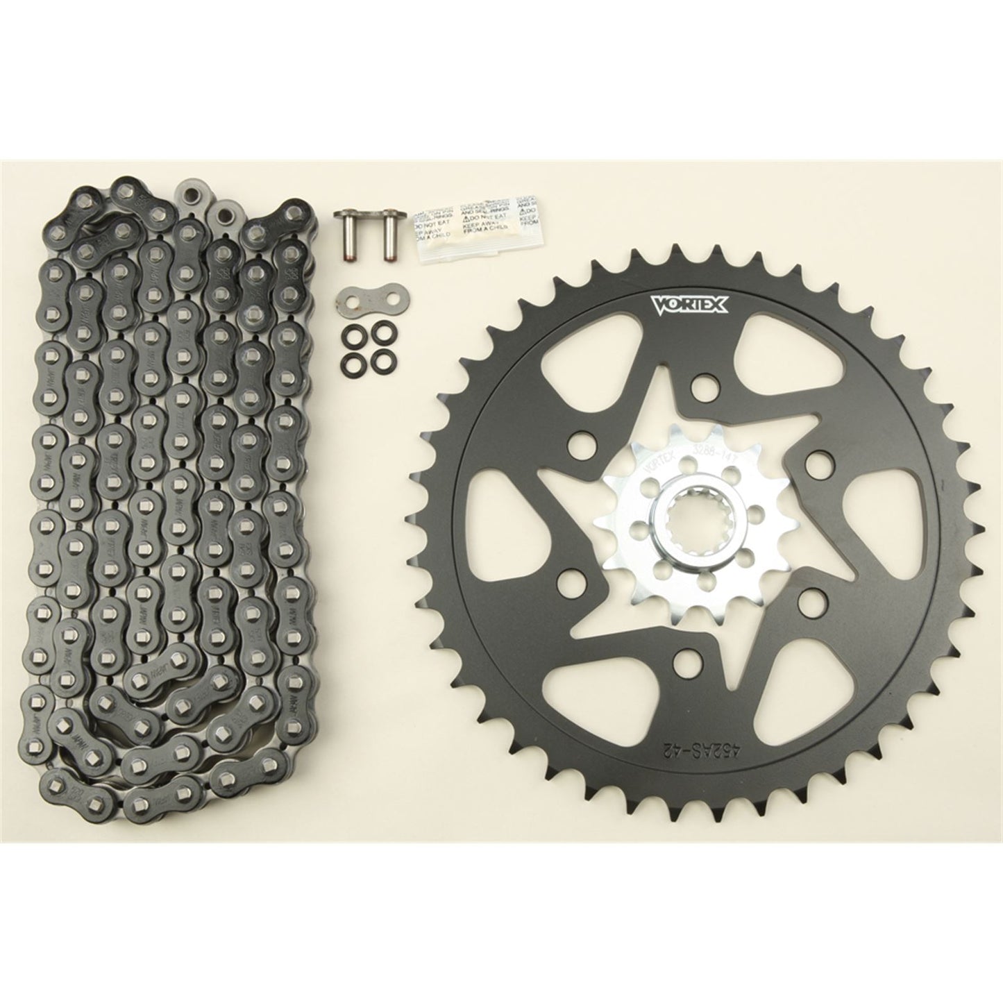 Vortex Sprocket/Chain Kit Black CK6352_9712