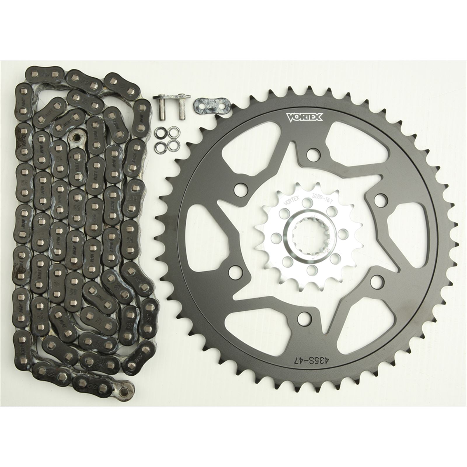 Vortex Sprocket/Chain Kit Black CK6362_9716