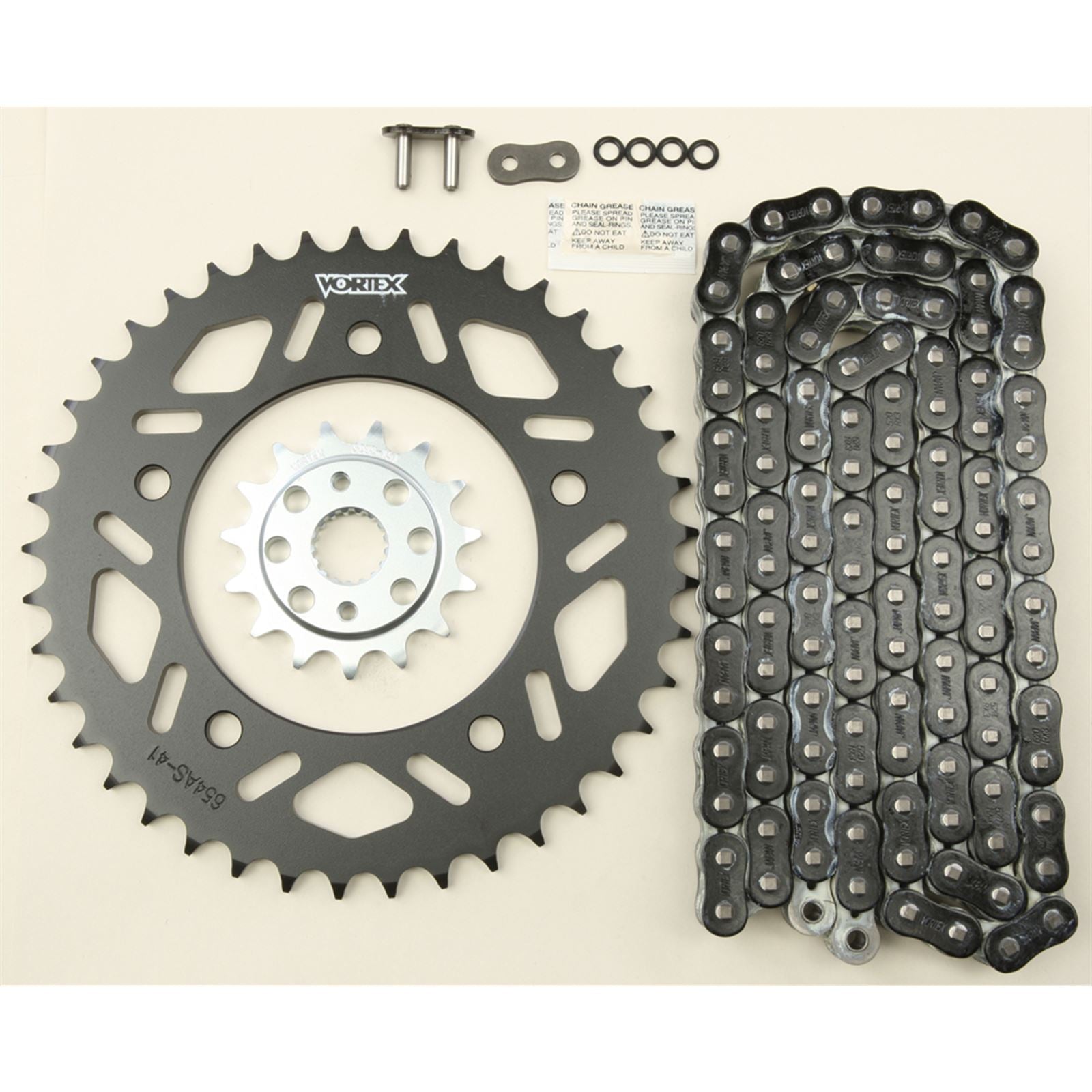 Vortex Sprocket/Chain Kit Black CK6375_9718
