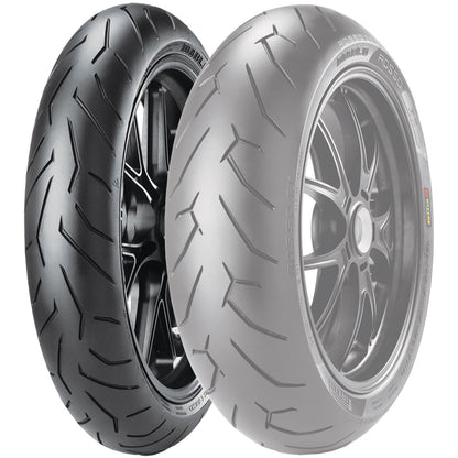 Pirelli - Powersports Tire Diablo  Rosso  2 Front 120/70ZR17 (58W) Radial 2148800_10156