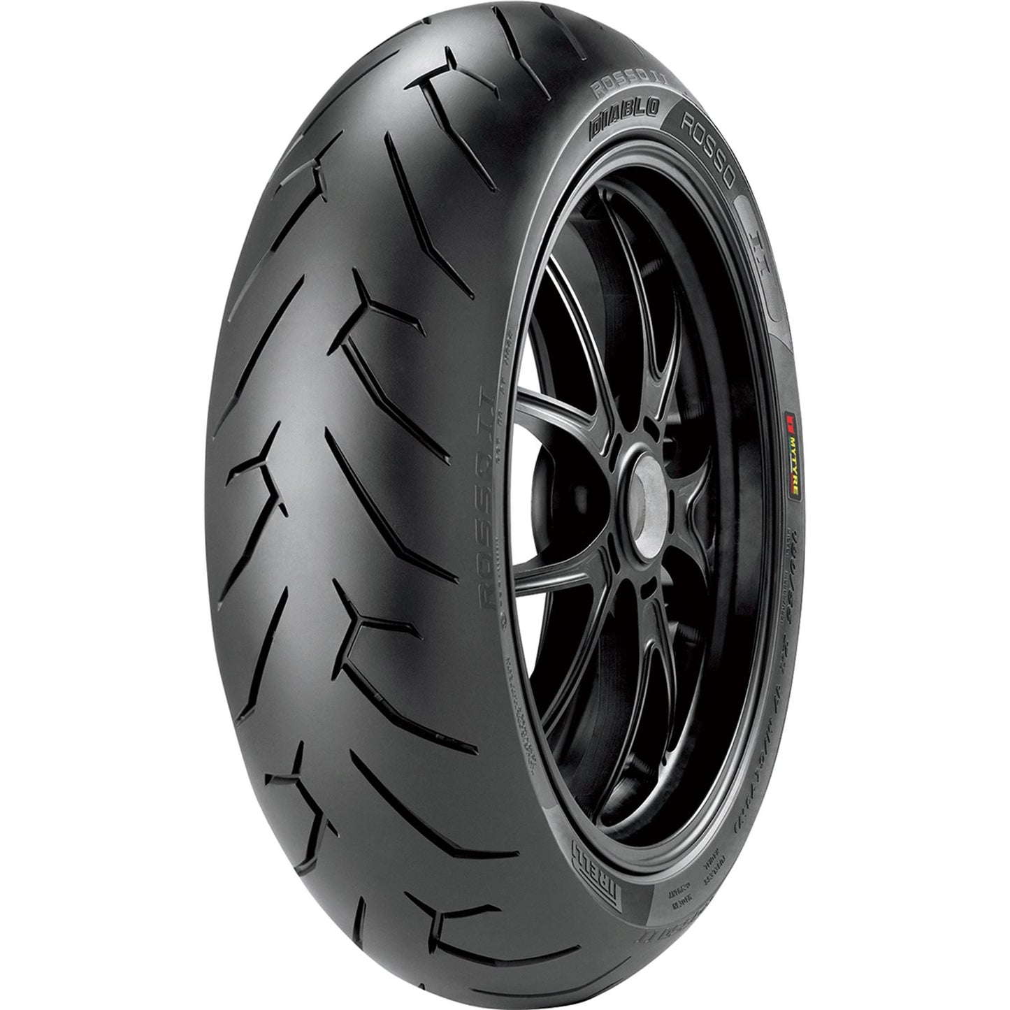 Pirelli - Powersports Diablo Rosso II Rear Tire - 190/55ZR17 (75W) Radial 2068700_453964